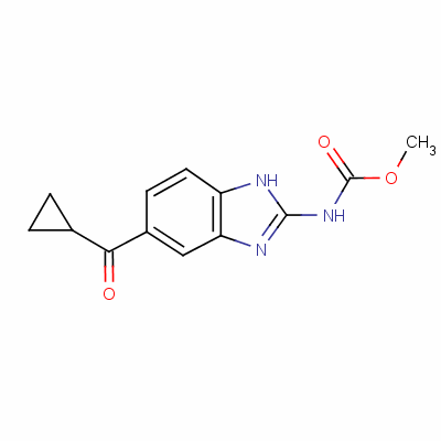 环苯达唑结构式_31431-43-3结构式