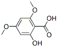 2-羟基-4,6-二甲氧基苯甲酸结构式_3187-19-7结构式