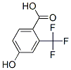 2-三氟甲基-4-羟基苯甲酸结构式_320-32-1结构式