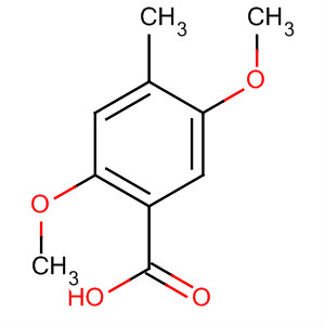 2,5-二甲氧基-4-甲基苯甲酸结构式_32176-94-6结构式
