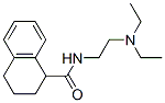 1,2,3,4-四氢-n-[2-(二乙基氨基)乙基 ]-1-萘羧酰胺结构式_32421-49-1结构式
