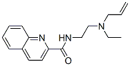 N-[2-(烯丙基乙基氨基)乙基 ]-2-喹啉羧酰胺结构式_32421-54-8结构式