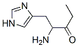 (9Ci)-2-氨基-1-(1H-咪唑-4-基)-3-戊酮结构式_324535-95-7结构式