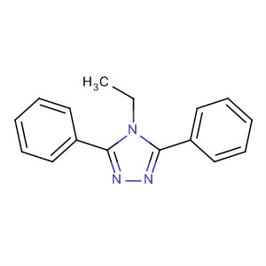 4-乙基-3,5-二苯基-4H-1,2,4-噻唑结构式_32675-51-7结构式