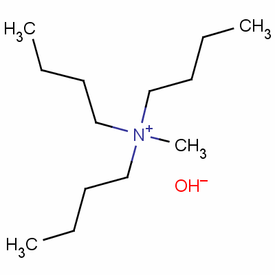 甲基三丁基氢氧化铵结构式_32680-30-1结构式