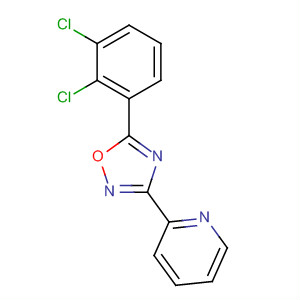 3-(吡啶-2-基)-5-(2,3-二氯苯基)-1,2,4-噁二唑结构式_327056-20-2结构式
