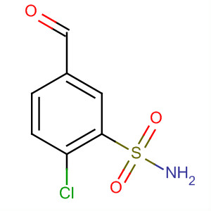 2-氯-5-甲酰基苯磺酰胺结构式_3279-81-0结构式