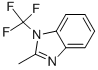 (9ci)-2-甲基-1-(三氟甲基)-1H-苯并咪唑结构式_328406-17-3结构式