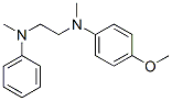 N-(4-甲氧基苯基)-N,N-二甲基-N-苯基-1,2-乙烷二胺结构式_32869-57-1结构式