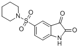 5-(哌啶-1-基磺酰基)-1H-吲哚-2,3-二酮结构式_329905-79-5结构式