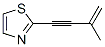Thiazole,2-(3-methyl-3-buten-1-ynyl)-(9ci)Structure,330436-72-1Structure Thiazole,2-(3-methyl-3-buten-1-ynyl)-(9ci) Structure,330436-72-1Structure
