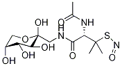 果糖-1-S-亚硝基-N-乙酰基-D,L-青霉胺结构式_330688-79-4结构式