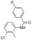 N-(3-氯-2-甲基苯基)-4-氟-苯甲酰胺结构式_331270-53-2结构式