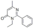 3-乙基-6-甲基-2-苯基-4(3H)-嘧啶酮结构式_33192-83-5结构式