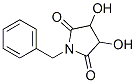 3,4-二羟基-1-苯甲基-2,5-吡咯烷二酮结构式_332040-86-5结构式
