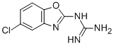 N-(5-氯-1,3-苯并噁唑-2-基)胍结构式_332144-07-7结构式