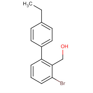 (3-溴苯基)(4-乙基苯基)甲醇结构式_333360-85-3结构式
