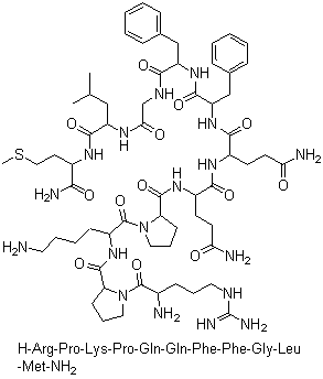 P物质结构式_33507-63-0结构式