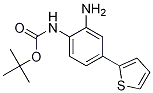 (2-氨基-4-(噻吩-2-基)苯基)氨基甲酸叔丁酯结构式_335255-43-1结构式