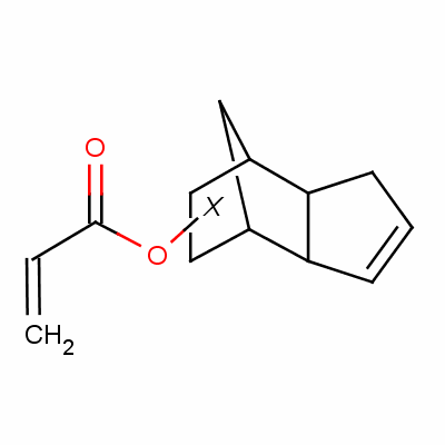 丙烯酸二环戊烯酯结构式_33791-58-1结构式