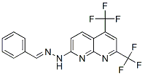 (9Ci)-[5,7-双(三氟甲基)-1,8-萘啶-2-基]肼酮苯甲醛结构式_338962-12-2结构式