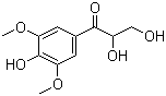 2,3,4’-三羟基-3’,5’-二甲氧基苯丙酮结构式_33900-74-2结构式