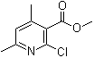 2-氯-4,6-二甲基烟酸甲酯结构式_339151-88-1结构式