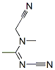 (9Ci)-N-氰基-N-(氰基甲基)-N-甲基-盐酸乙脒结构式_339363-03-0结构式