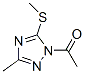 (9ci)-1-乙酰基-3-甲基-5-(甲基硫代)-1H-1,2,4-噻唑结构式_340981-30-8结构式 (9ci)-1-乙酰基-3-甲基-5-(甲基硫代)-1H-1,2,4-噻唑结构式_340981-30-8结构式