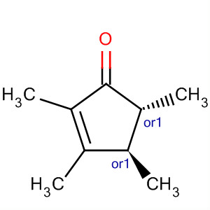 反式-2,3,4,5-四甲基-2-环戊烯酮结构式_34103-90-7结构式