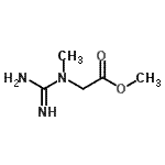 (9CI)-N-(氨基亚氨基甲基)-N-甲基甘氨酸甲酯结构式_341553-87-5结构式