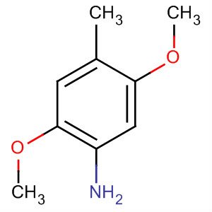 2,5-二甲氧基-4-甲基苯胺结构式_34238-59-0结构式