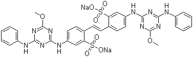 荧光增白剂 134结构式_3426-43-5结构式
