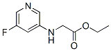 (9CI)-N-(5-氟-3-吡啶)-甘氨酸乙酯结构式_342603-21-8结构式