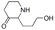 3-Piperidinone,2-(3-hydroxypropyl)-(9ci)Structure,342616-09-5Structure 3-Piperidinone,2-(3-hydroxypropyl)-(9ci) Structure,342616-09-5Structure