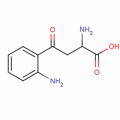 犬尿素结构式_343-65-7结构式
