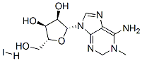 1-甲基腺苷酸氢碘酸结构式_34308-25-3结构式