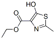 (9Ci)-5-羟基-2-甲基-4-噻唑羧酸乙酯结构式_343330-40-5结构式