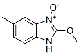 (9ci)-2-甲氧基-5-甲基-1H-苯并咪唑 3-氧化物结构式_343332-46-7结构式