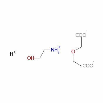 (2-羟基乙基)铵氢氧基二乙酸酯结构式_34341-20-3结构式
