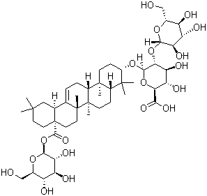 人参皂苷RO结构式_34367-04-9结构式