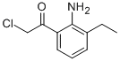 (9CI)-1-(2-氨基-3-乙基苯基)-2-氯乙酮结构式_343791-43-5结构式