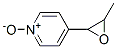 Pyridine,4-(3-methyloxiranyl)-,1-oxide (9ci) Structure