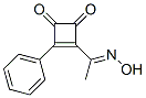 (9Ci)-3-[1-(羟基亚氨基)乙基]-4-苯基-3-环丁烯-1,2-二酮结构式_343965-80-0结构式