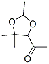 (9CI)-1-(2,5,5-三甲基-1,3-二氧杂烷-4-基)-乙酮结构式_344294-34-4结构式