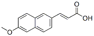 (2E)-3-(6-甲氧基-2-萘)丙烯酸结构式_3453-39-2结构式