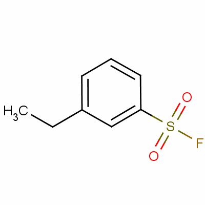 M-乙基苯磺酰氟结构式_34586-50-0结构式