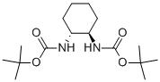 (1R,2R)-N,N-双-Boc-环己烷-1,2-二胺结构式_345905-88-6结构式