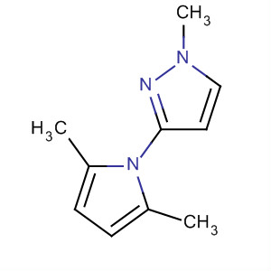 3-(2,5-二甲基吡咯基)-1-甲基吡唑结构式_34605-66-8结构式