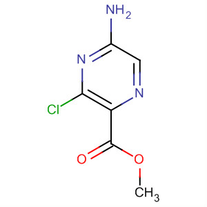 5-氨基-3-氯吡嗪-2-羧酸甲酯结构式_34617-66-8结构式